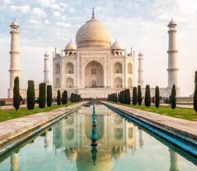 TAJ WITH THE HIMALAYAS
